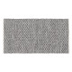 Alfombra Gris 70 % algodón 30 % Poliéster 80 x 150 cm