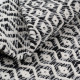 Alfombra Gris 70 % algodón 30 % Poliéster 80 x 150 cm
