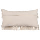 Cushion Cotton Black Beige 30 x 60 cm