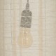 Ceiling Light Beige Iron 220-240 V 20 x 20 x 42,5 cm