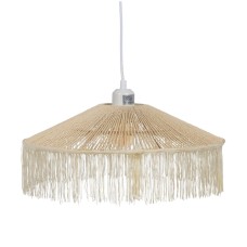 Ceiling Light Beige Paper Iron 220-240 V 41 x 41 x 17 cm