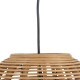 Ceiling Light Natural Bamboo 220-240 V 41 x 41 x 33 cm (2 Units)