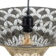 Ceiling Light Golden Silver Iron 220-240 V 47,5 x 47,5 x 20,5 cm