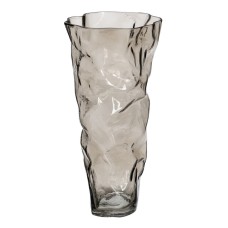 Vase Grey Crystal 19 x 17 x 38,5 cm