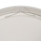 Reloj de Pared Mapamundi Blanco Negro Hierro 70 x 70 x 6,5 cm