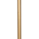 Lámpara de Pie Beige Natural Metal 48,5 x 48,5 x 162 cm