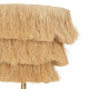 Lámpara de Pie Beige Natural Metal 48,5 x 48,5 x 162 cm