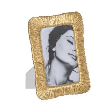 Photo frame Golden Polyresin 14,9 x 1,7 x 20,2 cm