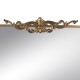 Wall mirror Golden Crystal Iron 62 x 16 x 65 cm