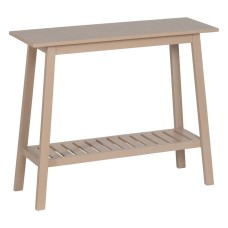 Console White Pine MDF Wood 90 x 32 x 75 cm