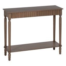 Console Brown Pine MDF Wood 90 x 30 x 75 cm