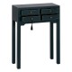 Console Blue Fir wood MDF Wood 63 x 26 x 85 cm