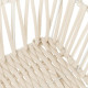 Set of Baskets White Rope 38 x 38 x 32 cm (3 Pieces)