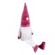 Adorno Navideño Blanco Rosa Arena Tejido 30 cm