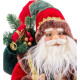 Christmas bauble Red Multicolour Plastic Polyresin Fabric 45 cm