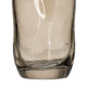 Vase Brown Crystal 8,5 x 8,5 x 23,5 cm
