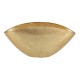 Bowl Golden Glass 28 x 14 cm