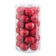 Christmas Baubles Red Plastic 6 x 6 x 6 cm (30 Units)