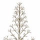 Christmas Tree Golden Metal Plastic 90 cm