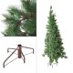 Christmas Tree Green PVC Metal Polyethylene Plastic 150 cm