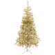 Christmas Tree Golden Metal Plastic 240 cm