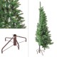 Christmas Tree Green PVC Metal Polyethylene 180 cm