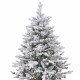 Christmas Tree Golden Polyethylene Snowfall 58 x 58 x 90 cm