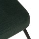 Chair Black Green 58 x 59 x 71 cm