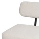 Chair White Black 58 x 59 x 71 cm