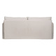 Sofa Beige Polyester Linen 210 x 93 x 95 cm