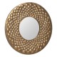 Wall mirror Golden Crystal Iron 81 x 3 x 81 cm