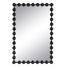 Wall mirror Black Iron 60 x 4,5 x 90 cm