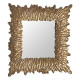 Espejo de pared Dorado Cristal Hierro 74 x 7,5 x 74 cm