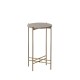 Side table 32 x 32 x 54,5 cm Brown Marble Iron