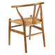 Dining Chair Brown 56 x 48 x 78 cm