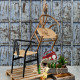 Dining Chair Brown 56 x 48 x 78 cm