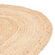 Carpet Natural Jute 180 x 120 cm