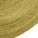 Carpet Green Jute 120 x 120 cm