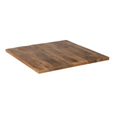 Tablero de mesa Cuadrado Beige Madera de mango 80 x 80 x 3 cm