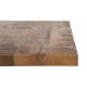 Tablero de mesa Cuadrado Beige Madera de mango 80 x 80 x 3 cm