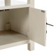 Mesita de Noche ORIENTE Blanco Madera MDF 50 x 40 x 66 cm