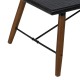 Centre Table OSLO Black Natural Iron MDF Wood 109,5 x 60 x 40,5 cm