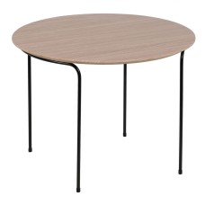 Centre Table NUDE Black Natural 60 x 60 x 45 cm