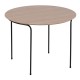 Centre Table NUDE Black Natural 60 x 60 x 45 cm