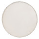 Small Side Table Cream Iron 80 x 80 x 75 cm