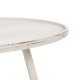 Centre Table Cream Iron 75 x 75 x 50 cm