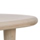 Centre Table White Mango wood 67 x 50 x 38 cm