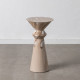 Mesa auxiliar Beige Hierro 34 x 34 x 64,5 cm