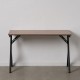 Desk MDF Wood Natural 120 x 60 x 75 cm