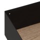 Estantería Marrón Negro Madera Hierro 60 x 12 x 15 cm